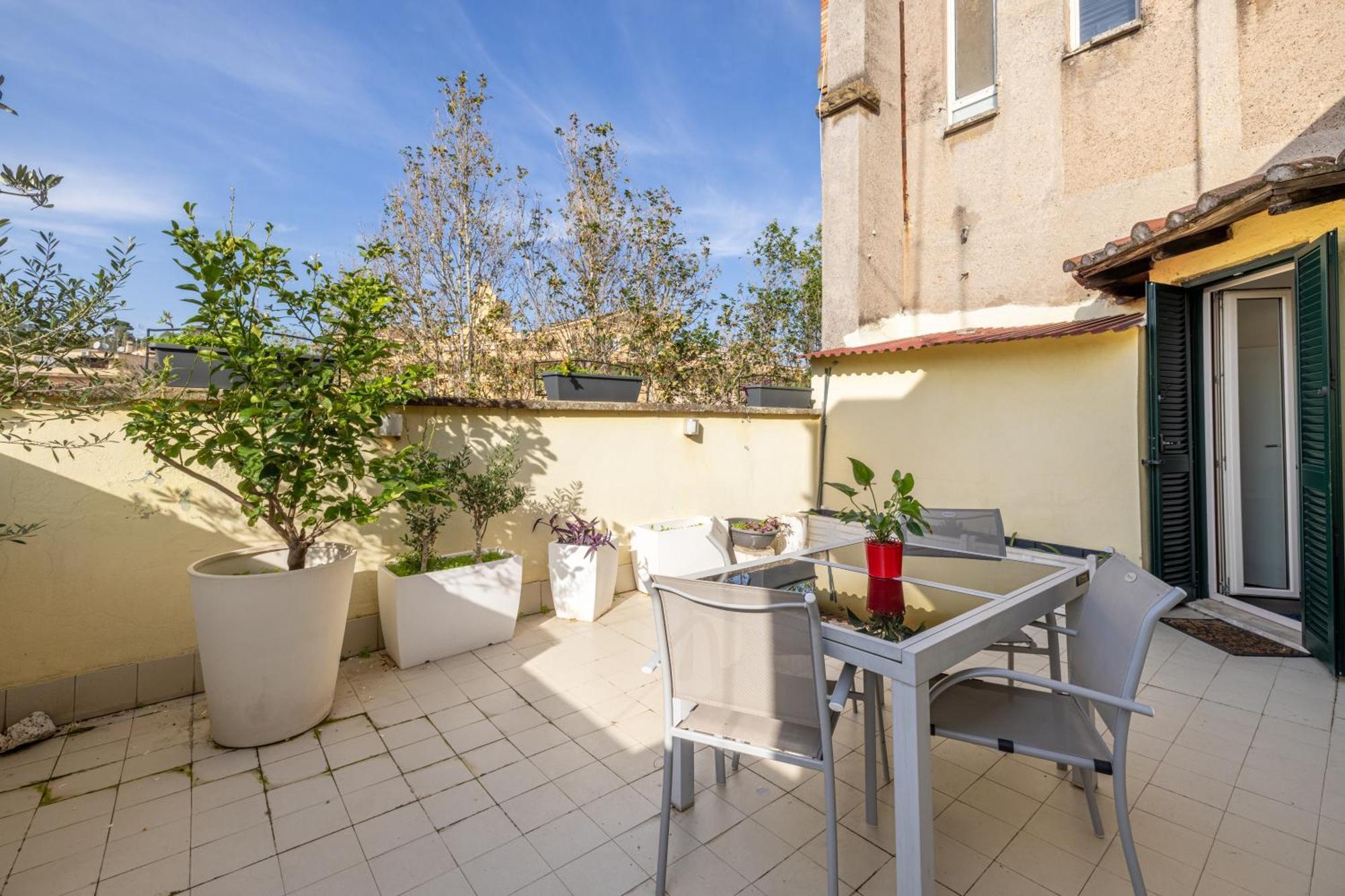 Appartement Attico Vista San Pietro, Vicino Ai Musei Vaticani *